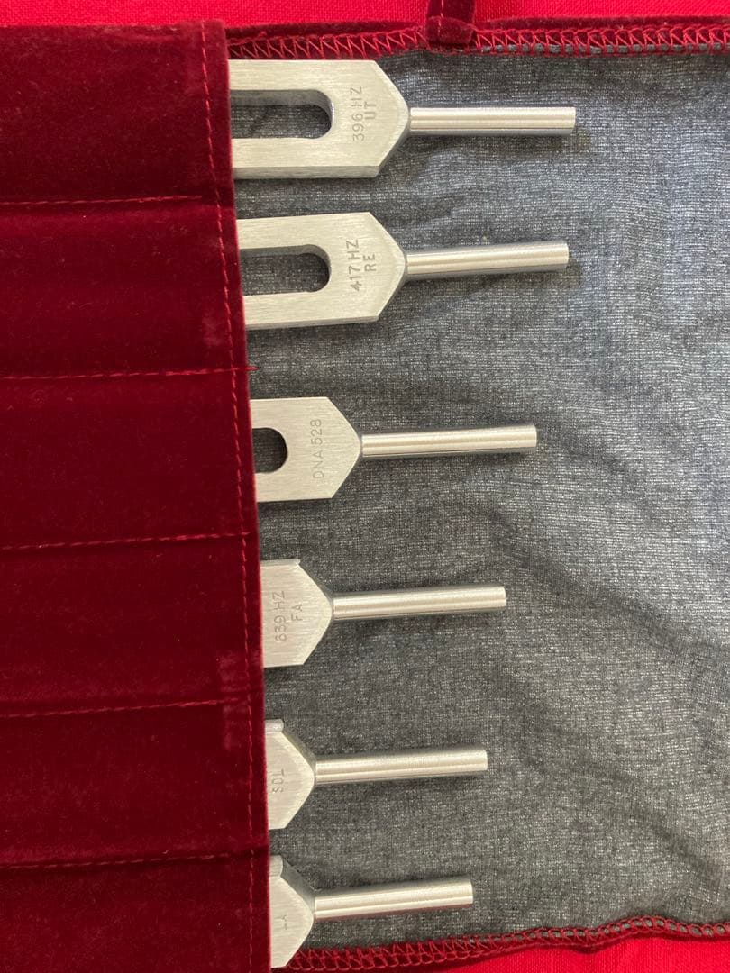 ソルフェジオ【ヒーリング】チューナー6本セット【バイオソニックス】社