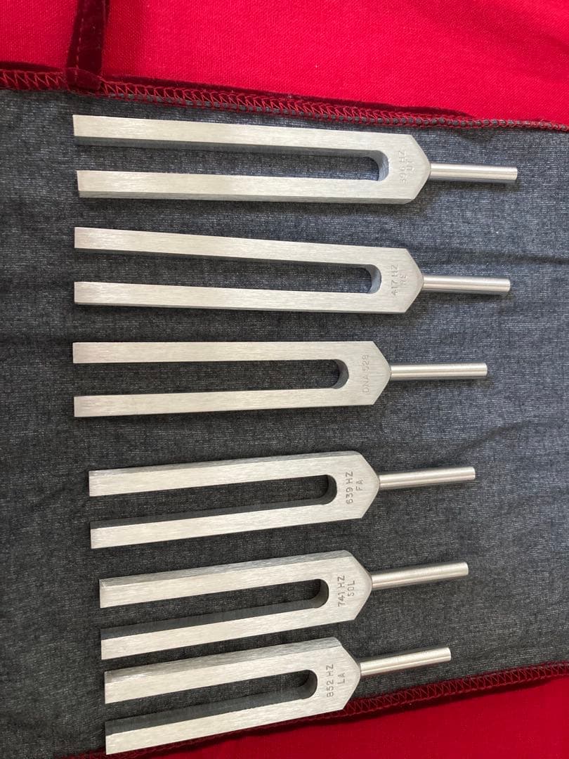 ソルフェジオ【ヒーリング】チューナー6本セット【バイオソニックス】社