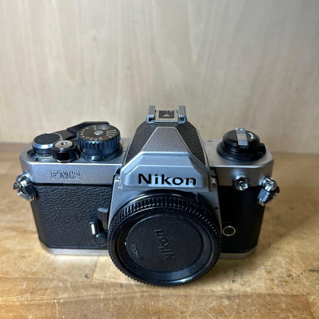 Nikon New FM2 写真学校推薦機　シルバーボディー　完動美品