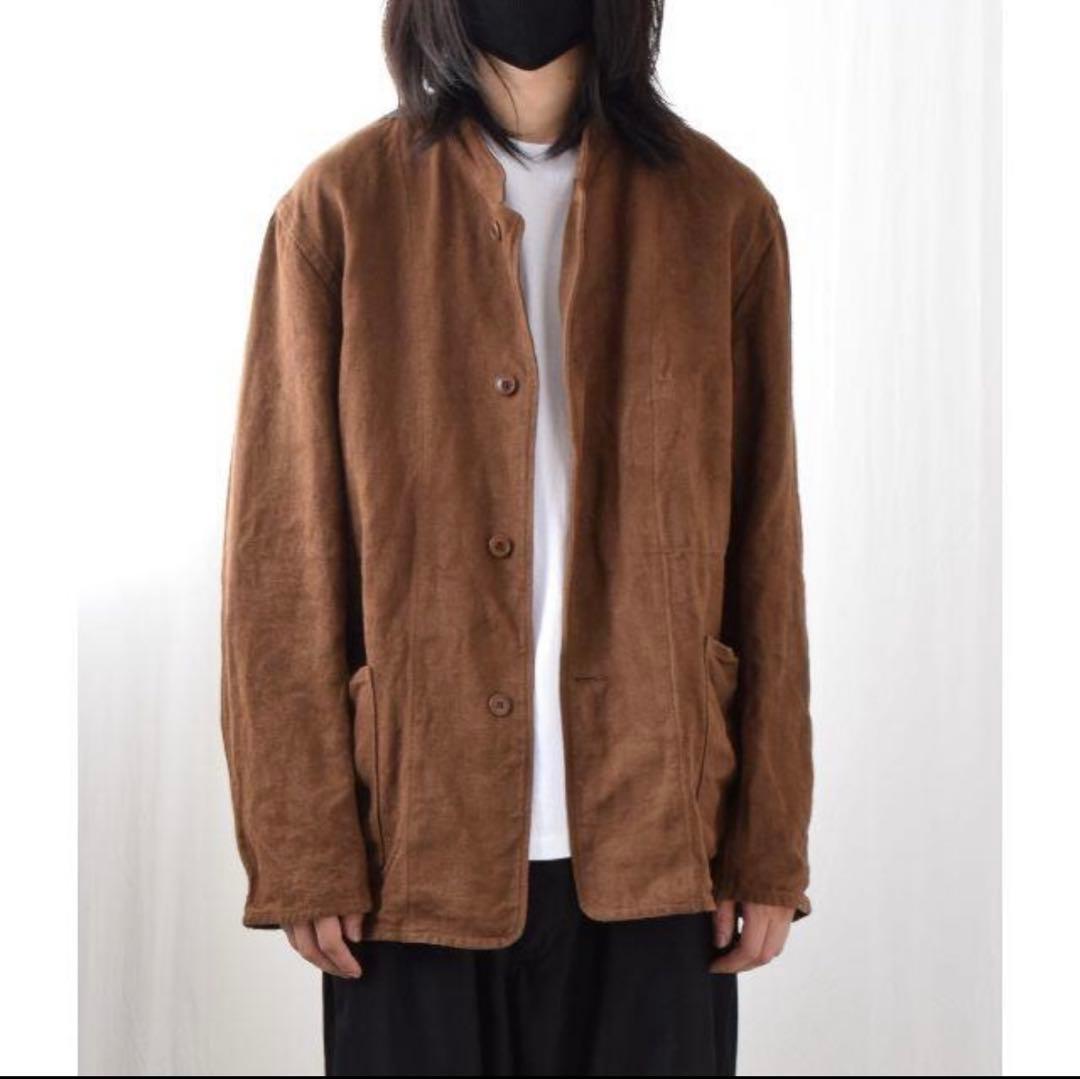 コモリ HEMP DUCK STAND COLLAR JACKET 3