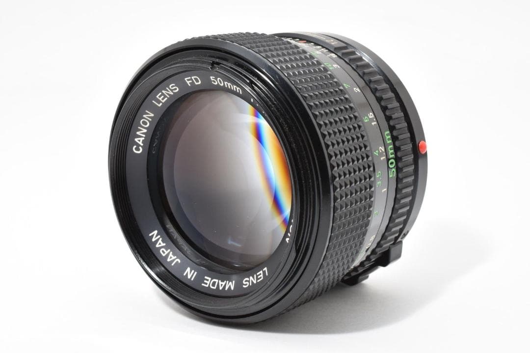 【美品】動作◎ キヤノン Canon New FD 50mm F1.2