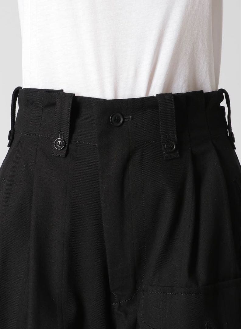 新品 Y's コットン カーゴパンツ