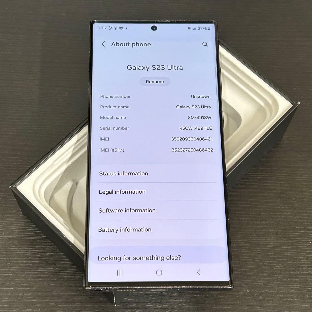 美品　ギャラクシー Galaxy S23 Ultra｜256gb｜SIMフリー