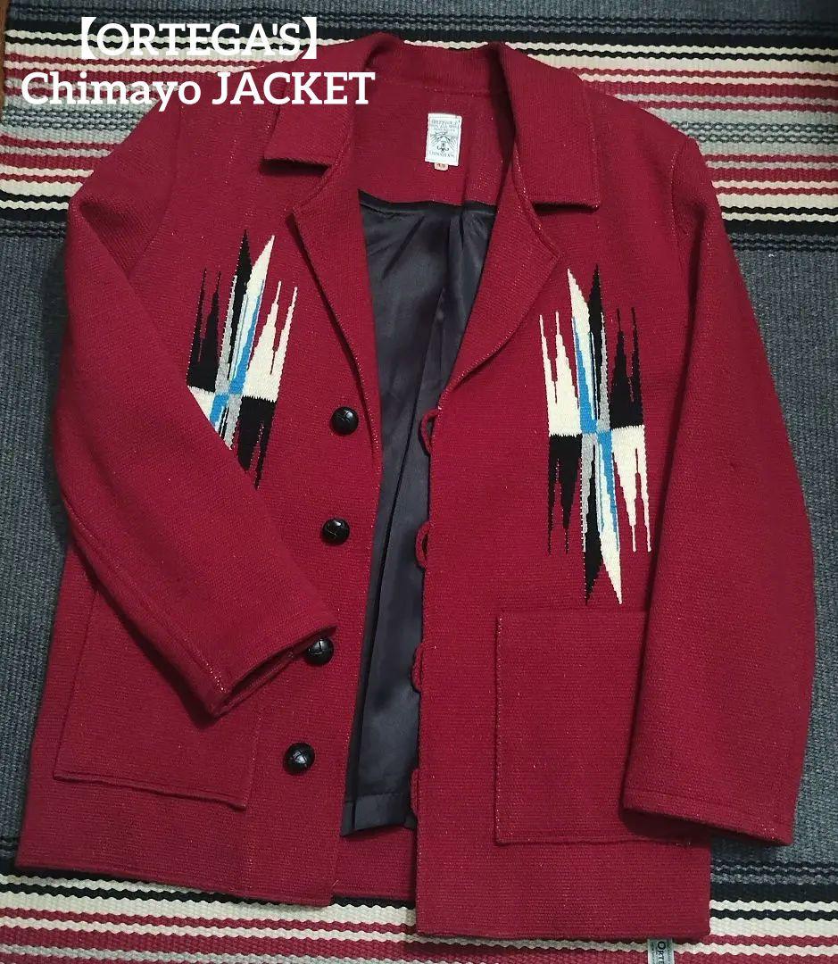 2/11日限定価格【ORTEGA'S】オルテガ チマヨジャケット ワインレッド