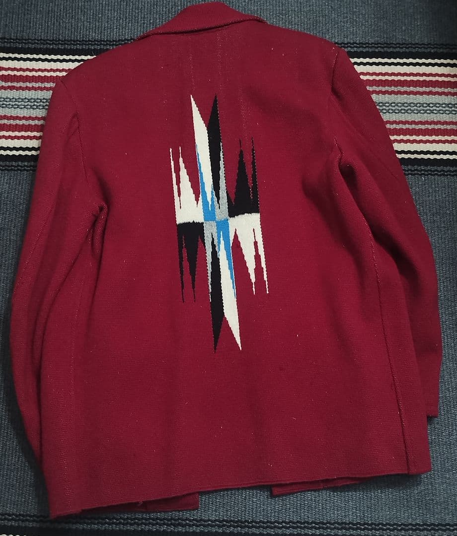 2/11日限定価格【ORTEGA'S】オルテガ チマヨジャケット ワインレッド