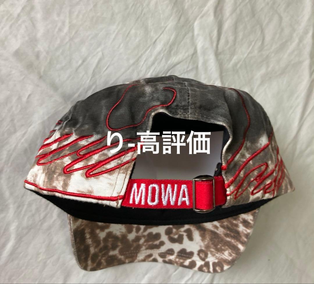 Mowalola ヒョウ柄 キャップ