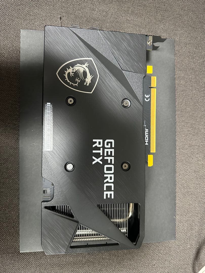 ほぼ新品！MSI GEFORCE RTX 3060 12GBグラフィックボード
