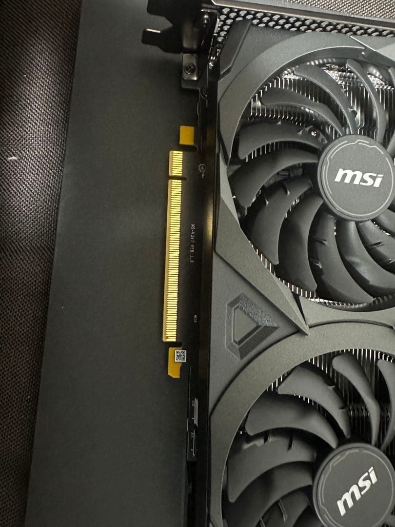 ほぼ新品！MSI GEFORCE RTX 3060 12GBグラフィックボード