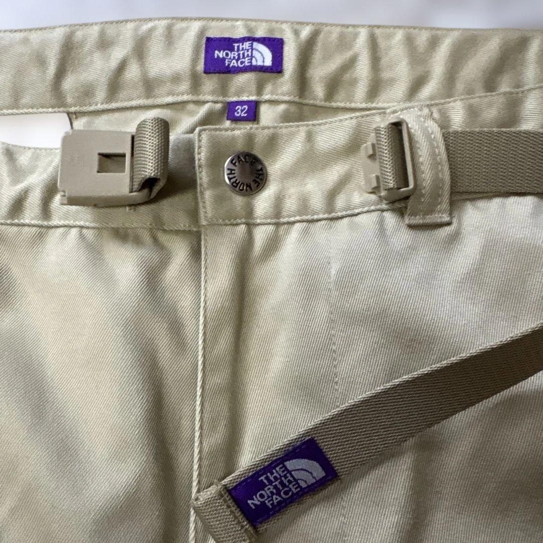 ノースフェイスパープルレーベル ワイドテーパードパンツ NT5412N 32