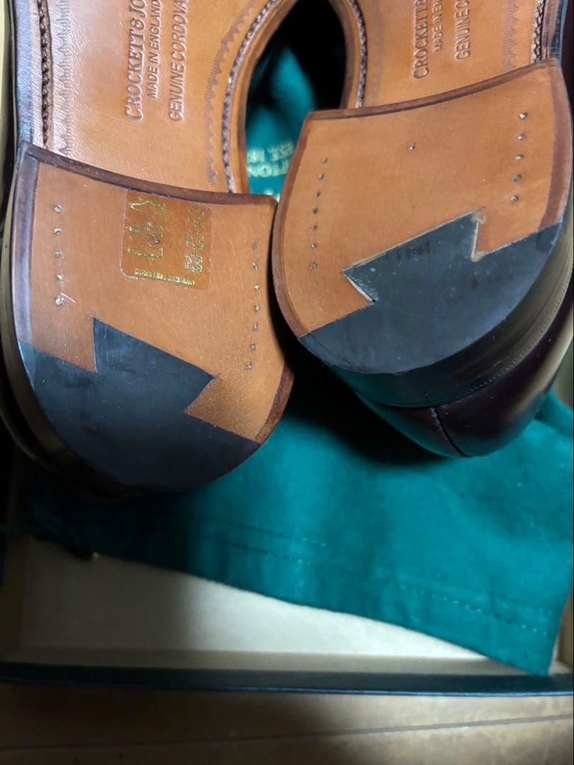 ★新品★Crockett&Jones/MAINE2コードバン/5