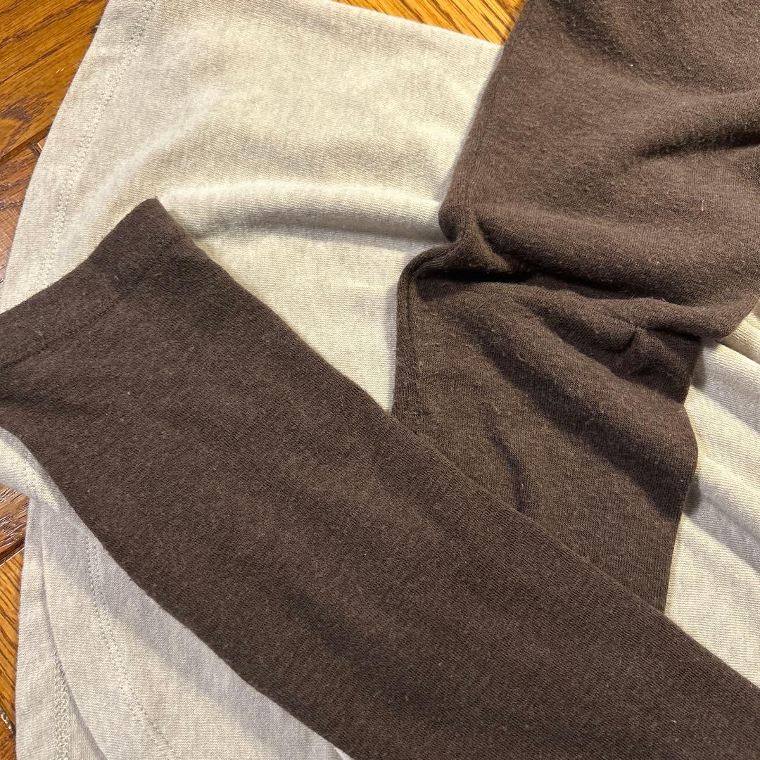 ETRE TOKYO 25AW ソフトフライスラグランロンTee ブラウン