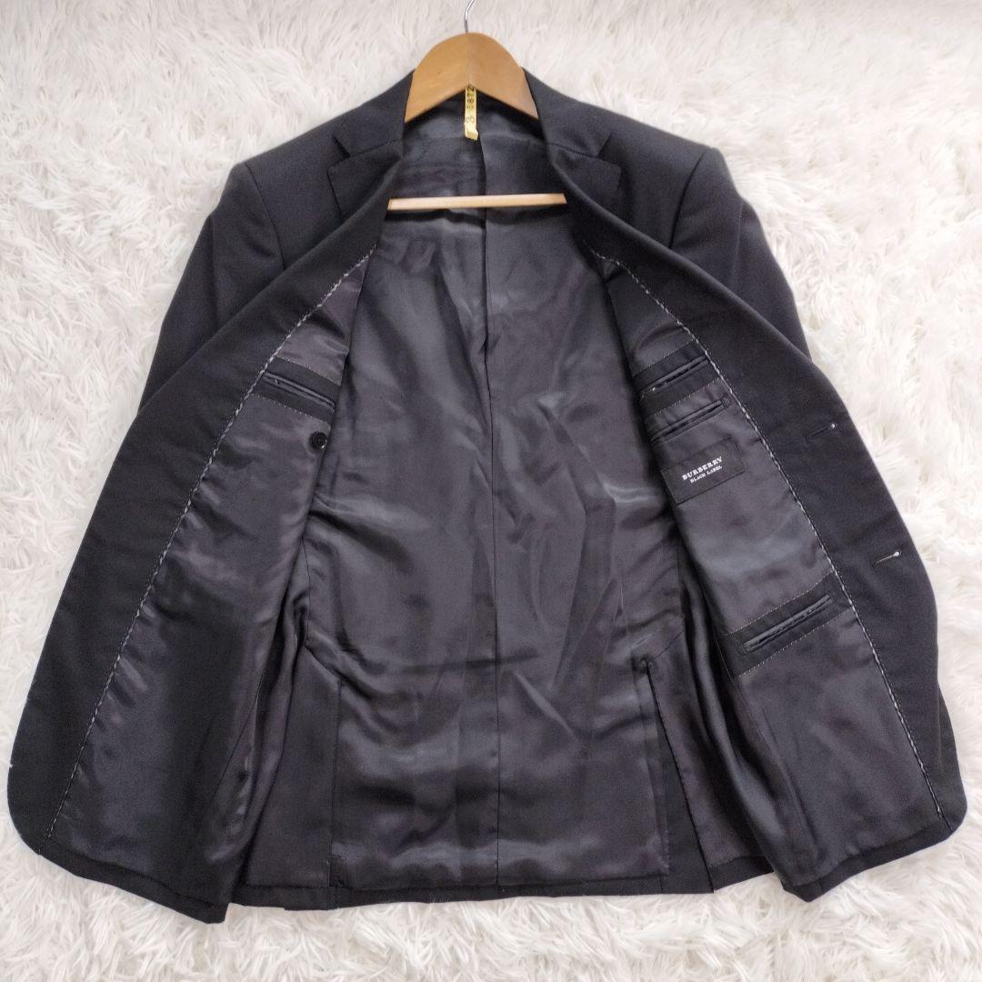【極美品】バーバリーブラックレーベル スーツ セットアップ ブラック M
