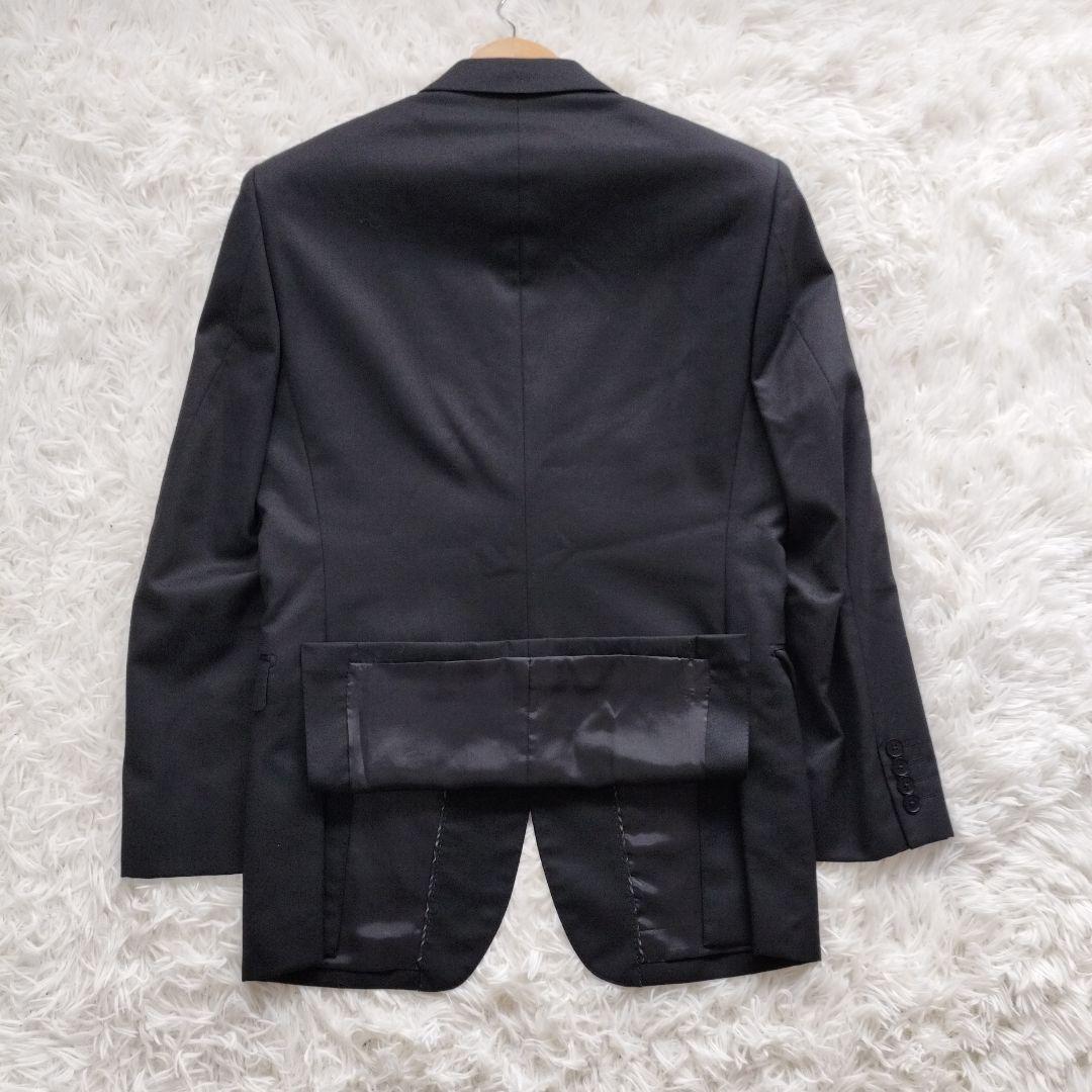 【極美品】バーバリーブラックレーベル スーツ セットアップ ブラック M