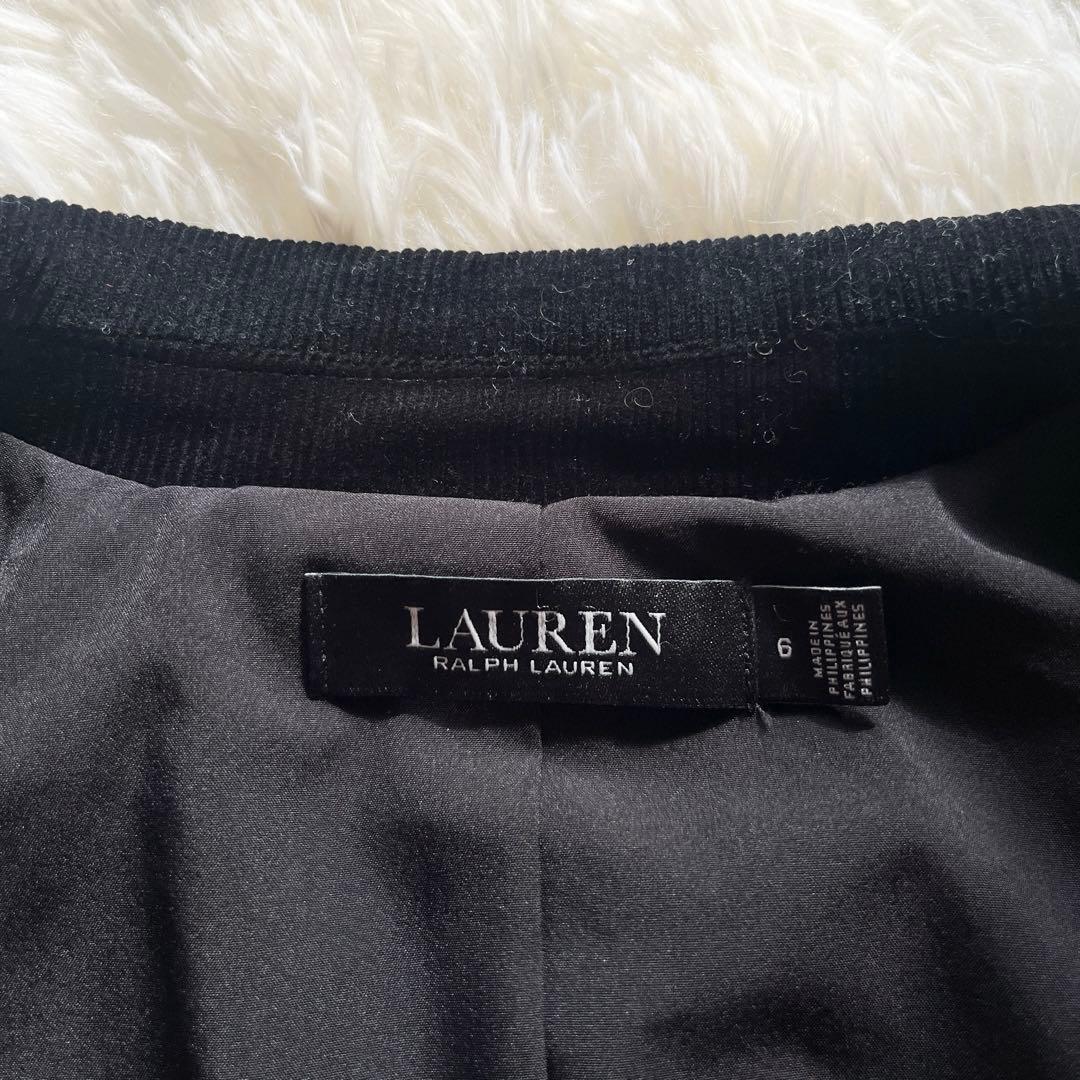 極美品　ローレンラルフローレン　エンブレムワッペン　コーデュロイ　ジャケット