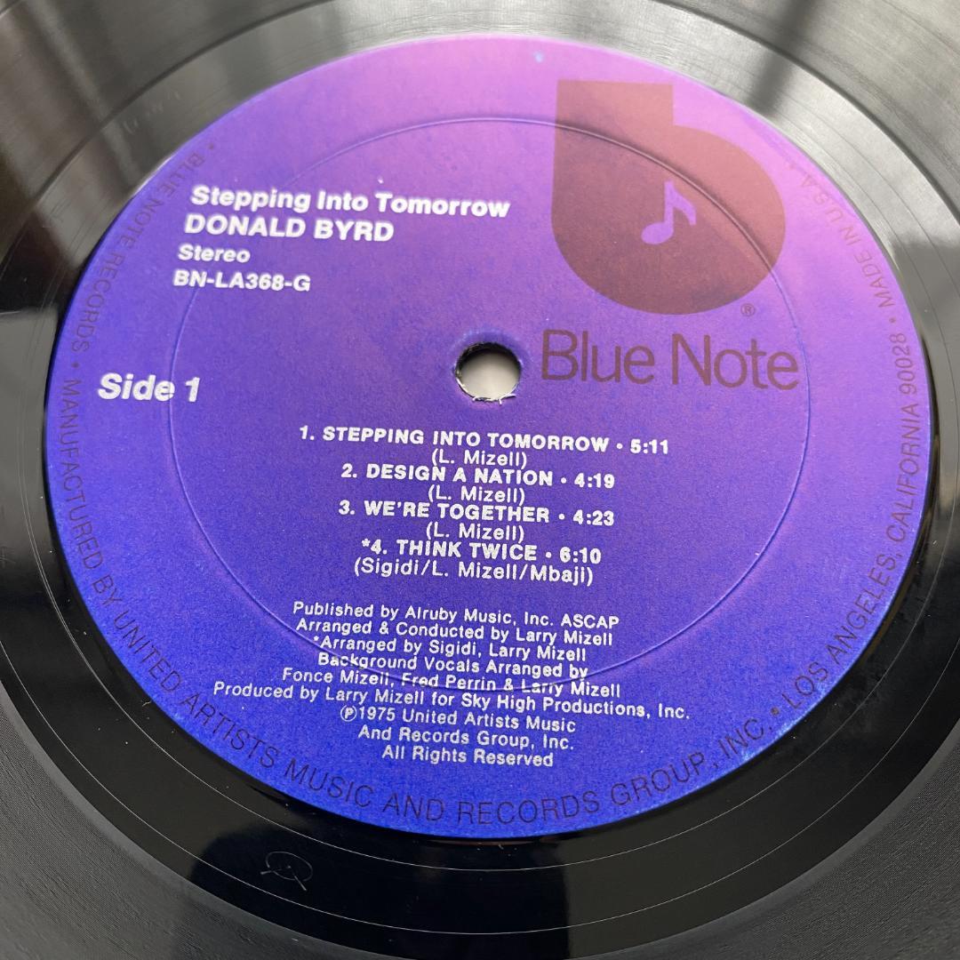 洋楽 LP Donald Byrd Stepping into US ORG
