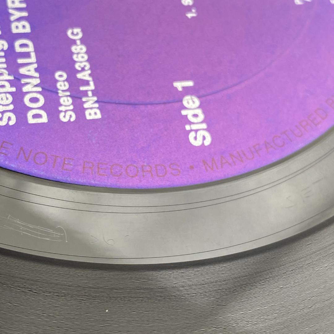 洋楽 LP Donald Byrd Stepping into US ORG