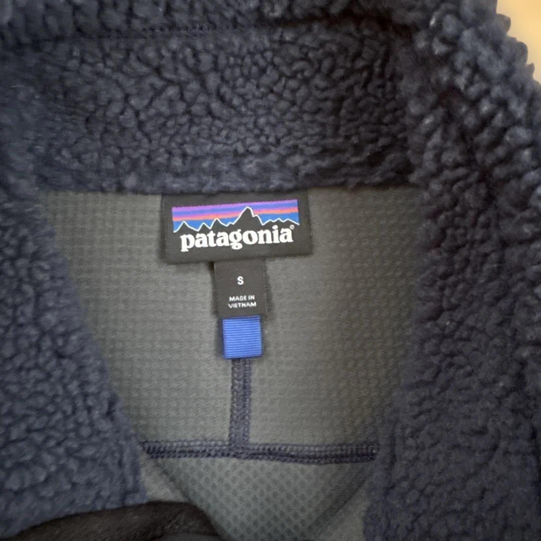 【美品】patagonia レトロx ベスト ネイビー