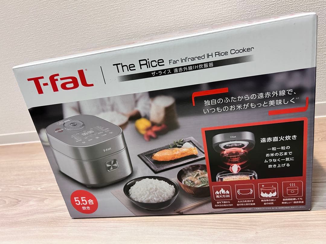 T-fal The Rice 遠赤外線IH炊飯器 5.5合