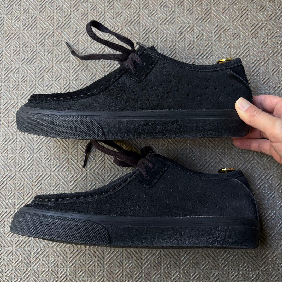 ほぼ新品 Vans CARVER Lo ブラック スエード 26.5cm