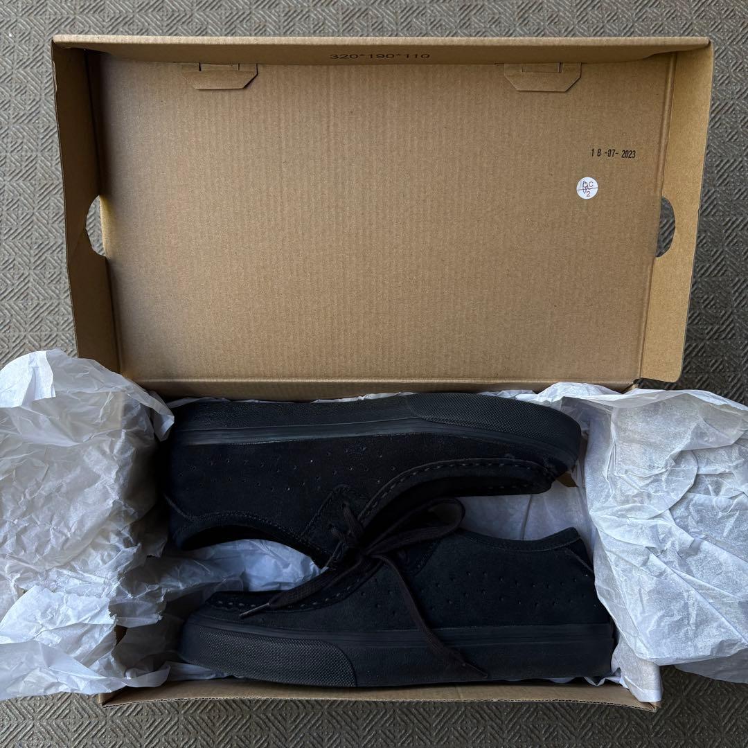 ほぼ新品 Vans CARVER Lo ブラック スエード 26.5cm