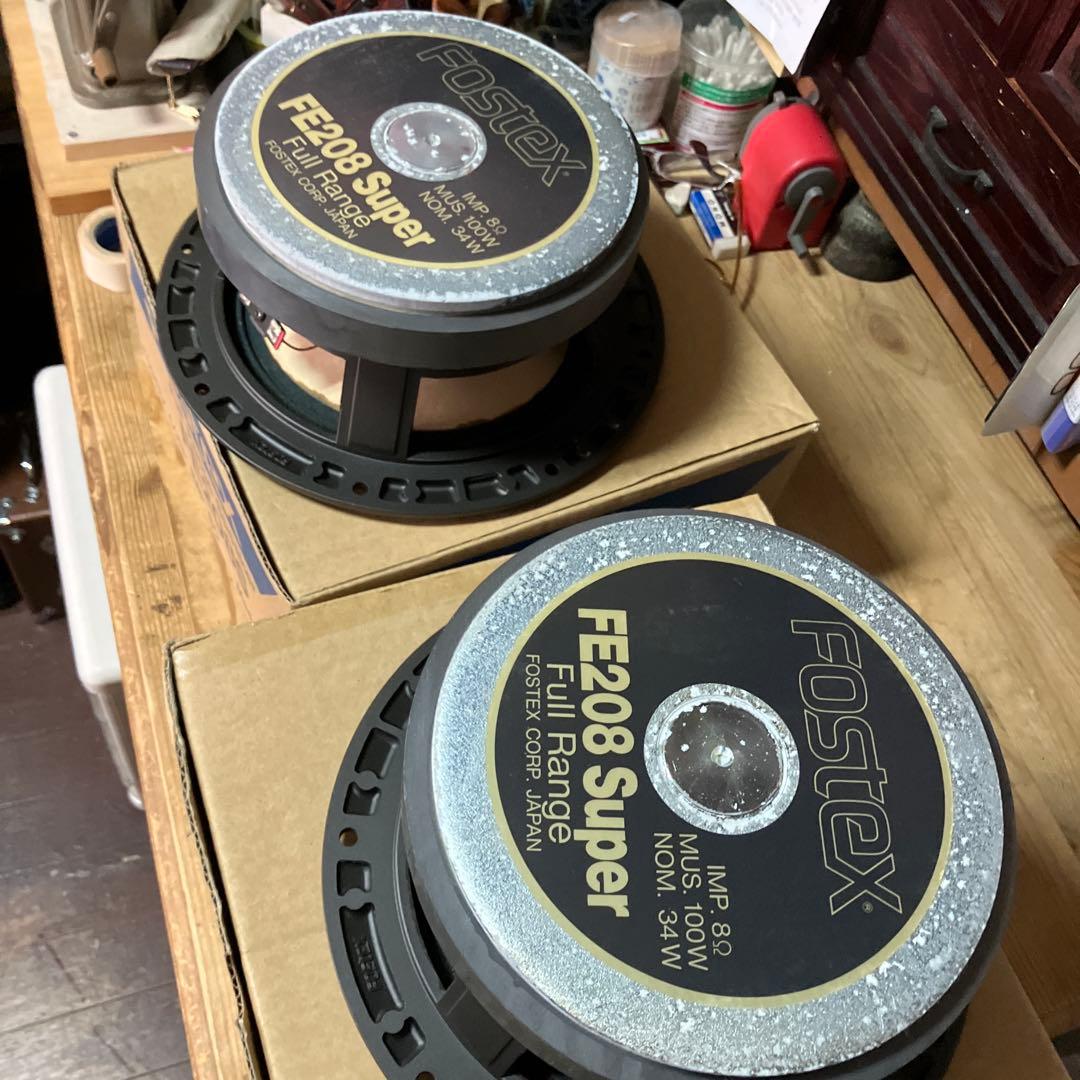 値下げ　FOSTEX フルレンジスピーカー　FE 208S フォステックス