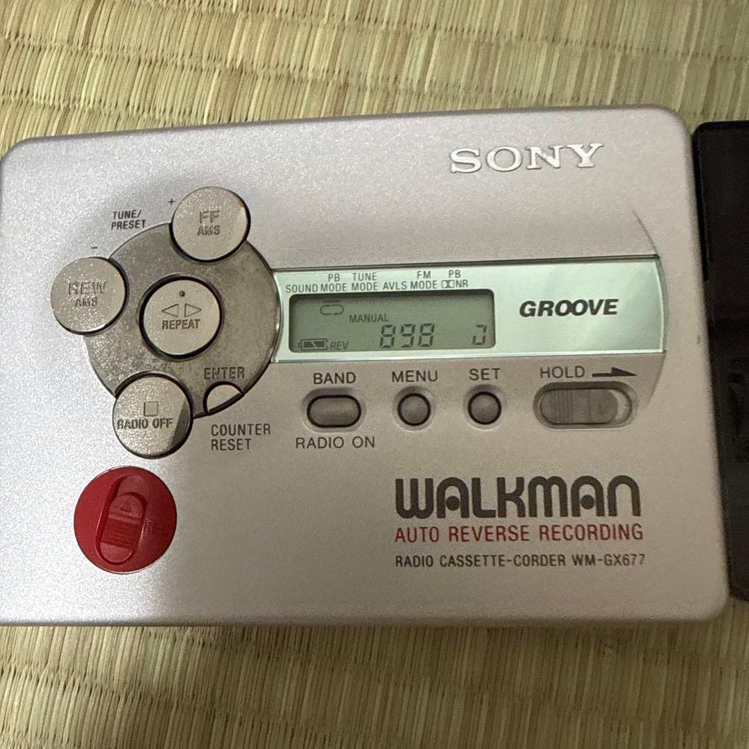 SONY WALKMAN WM-GX677 ベルト交換済