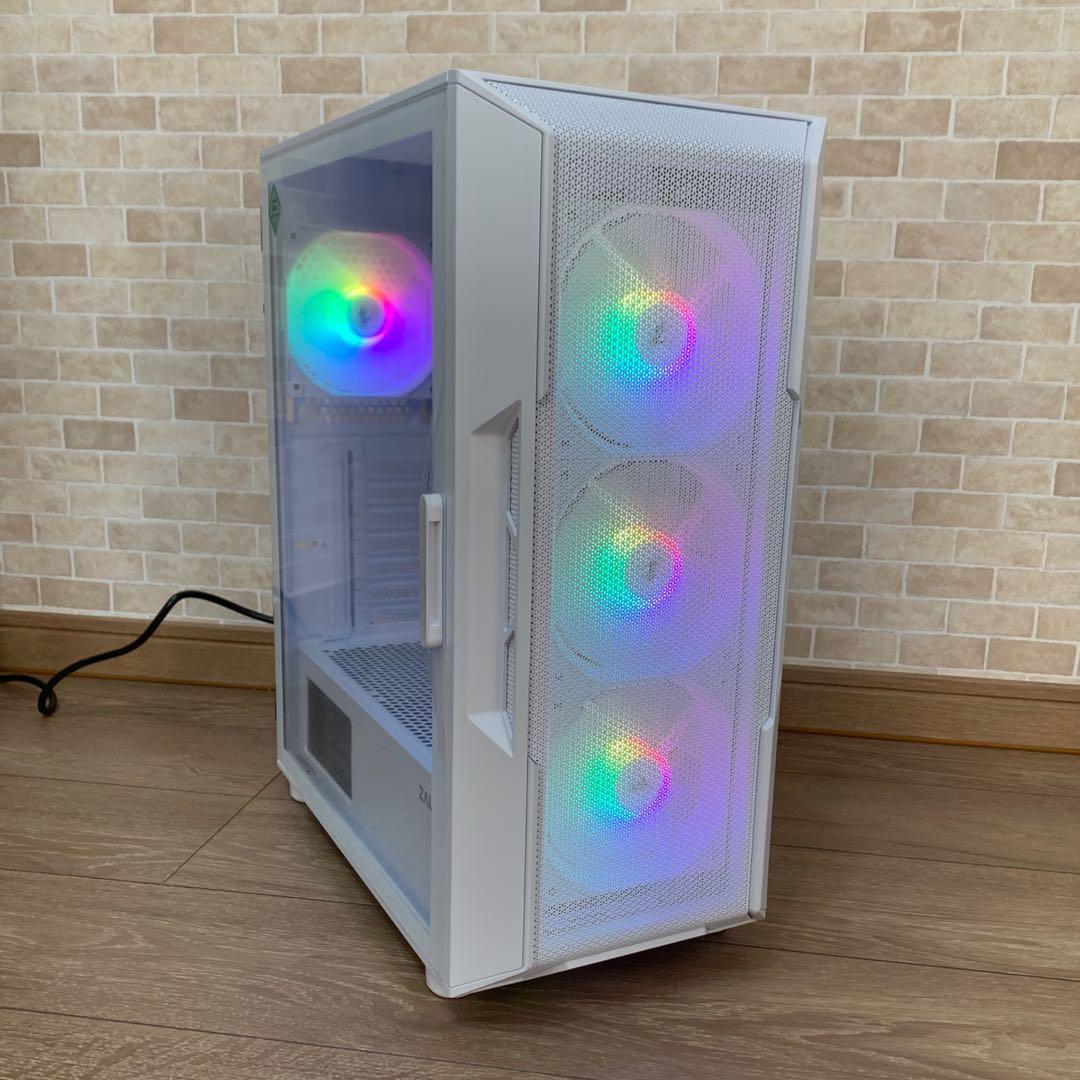 【格安】SSSランクi7&RTX3080搭載ゲーミングPCフルセット　ホワイト