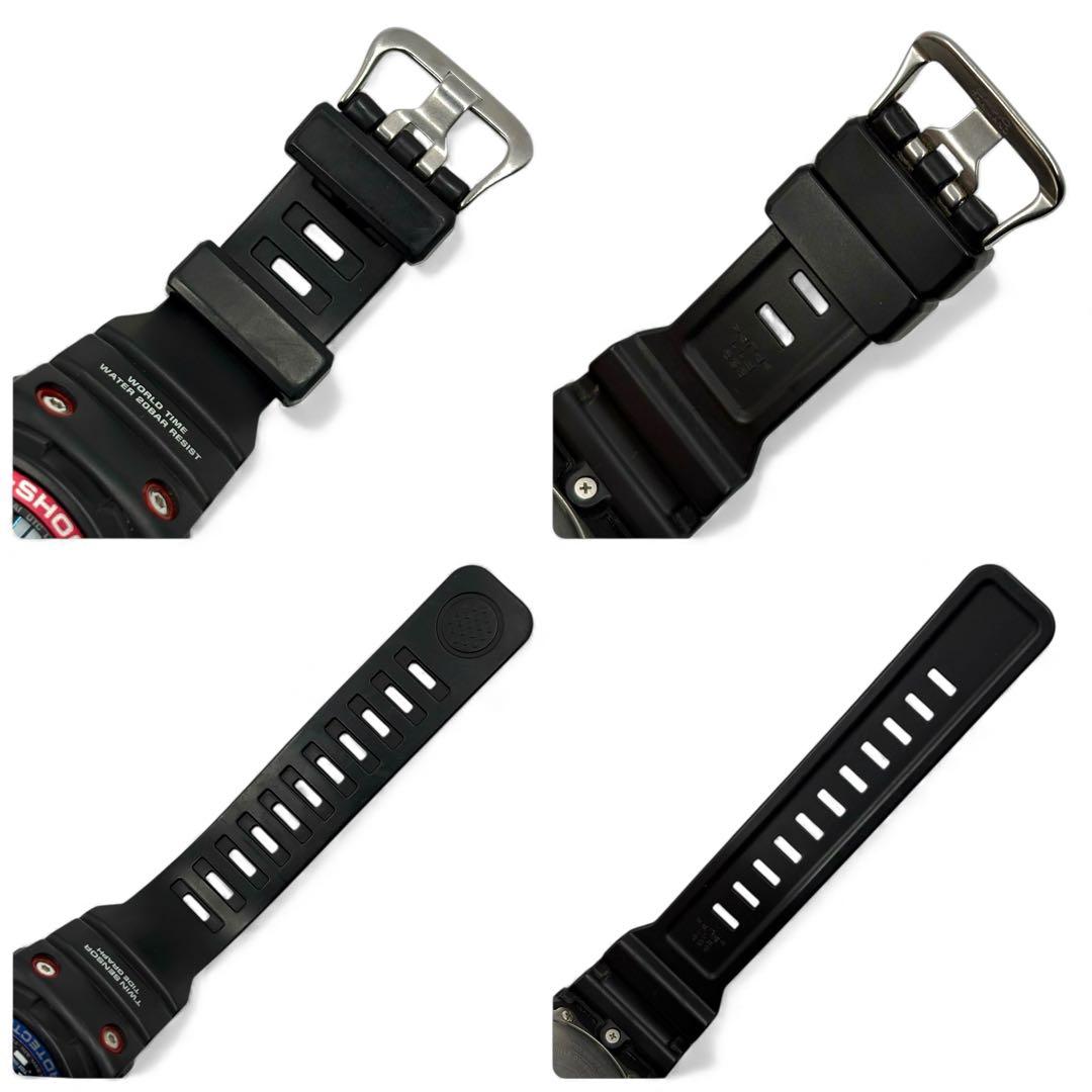 レア G-SHOCK ガルフマスター アナデジ 腕時計 ブラック ペプシカラー