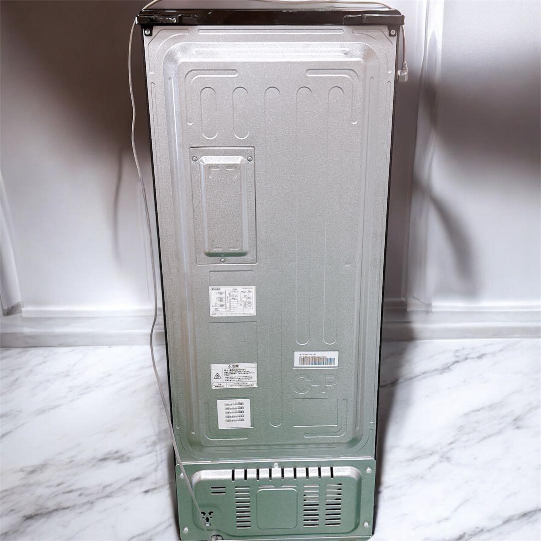 ★送料設置費込み★2024年製ハイアール148L ２ドア冷蔵庫ステンレスブラック