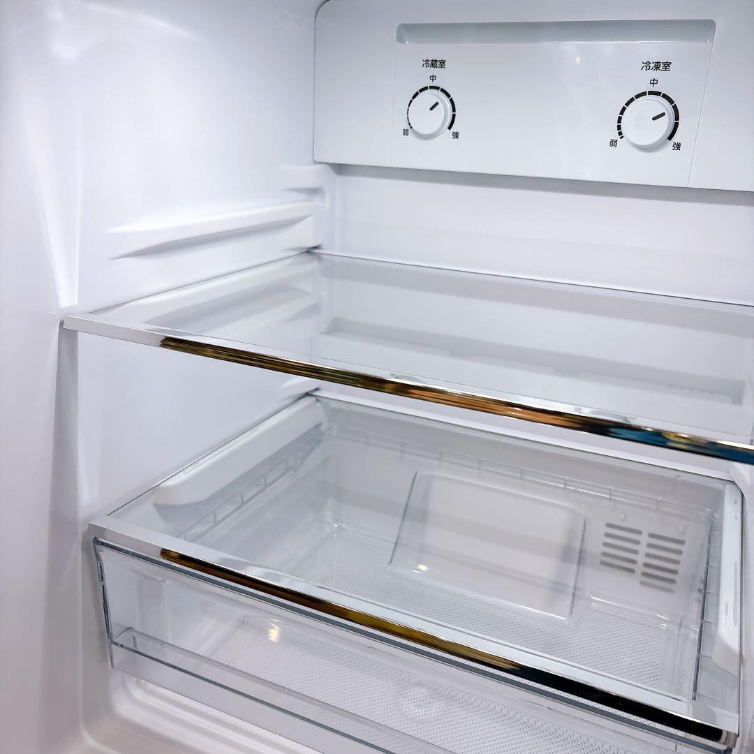 ★送料設置費込み★2024年製ハイアール148L ２ドア冷蔵庫ステンレスブラック