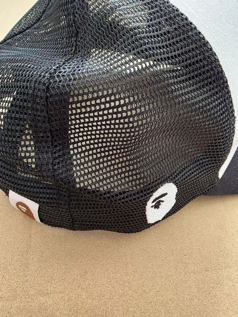 a bathing ape Bape Star メッシュキャップ 黒 最終値下げ