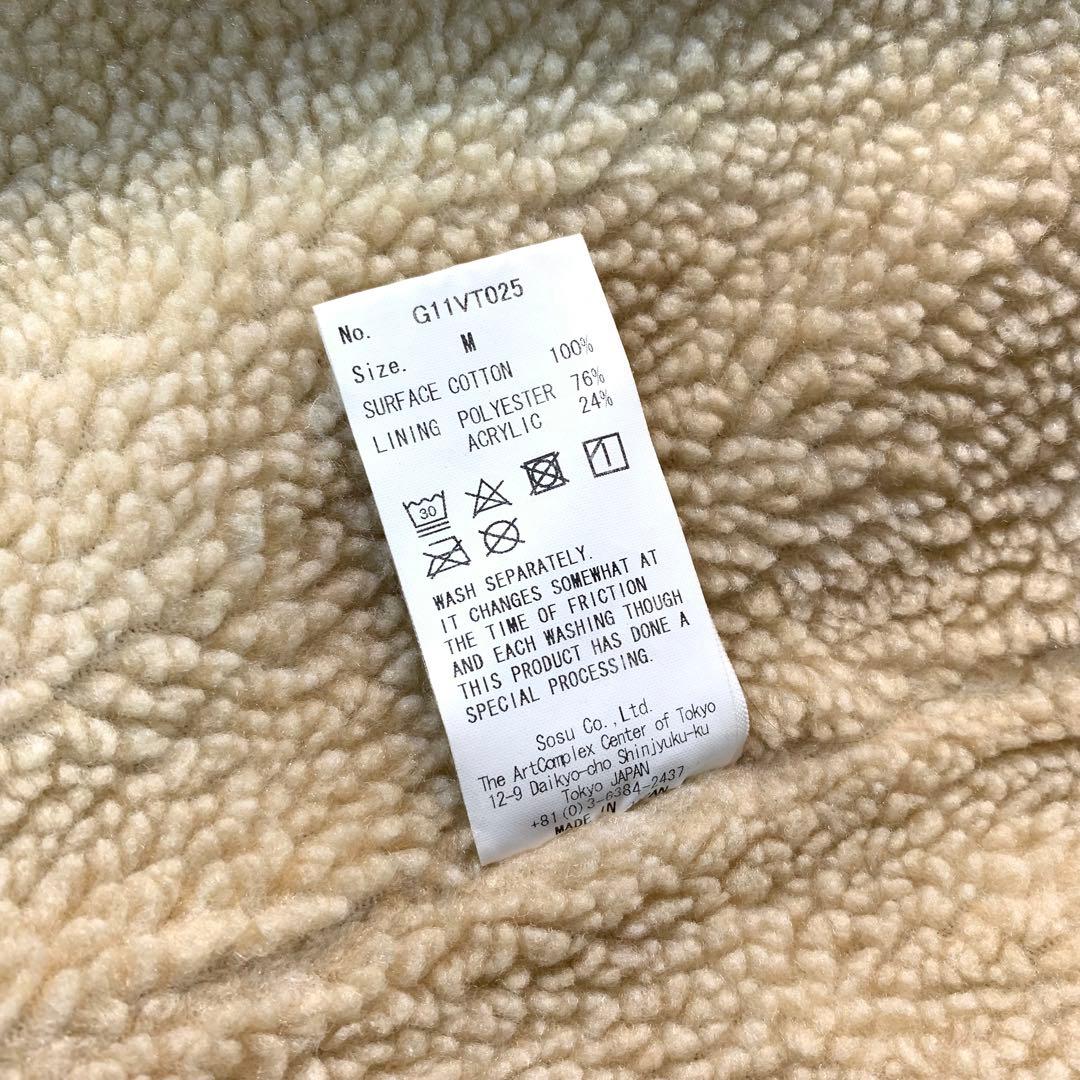 KAMIYA 23AW BORO VEST Mサイズ ビンテージ加工 カミヤ