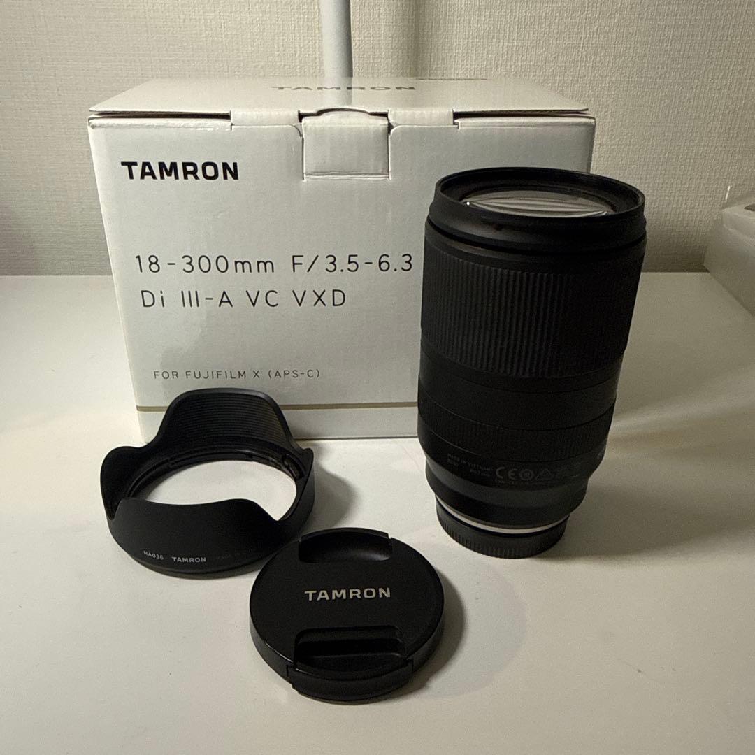 タムロン 18-300mmズームレンズ Xマウント