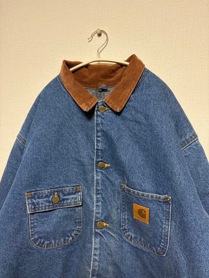 USA製 Carhartt カーハート デニム チョアコート ジャケット
