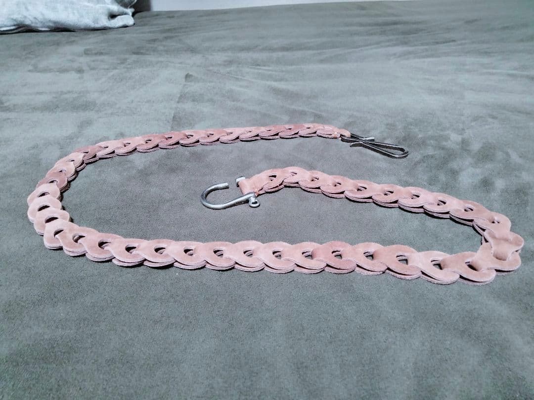 未使用 Llife LEATHER CHAIN WALLET CODE