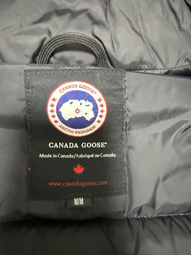   カナダグースブラック ダウンベスト