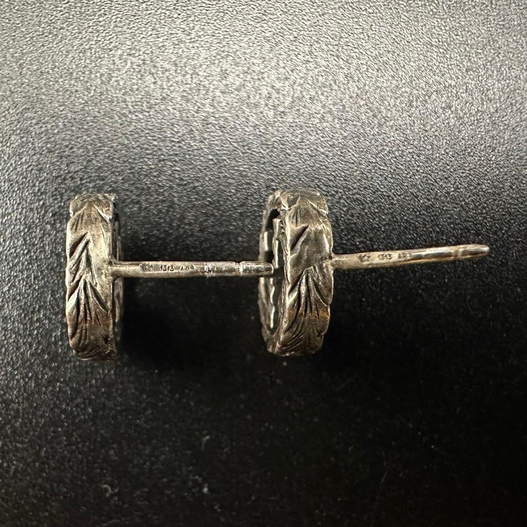 極美品✨　GUCCI　ピアス　アラベスク　インターロッキング　刻印　663