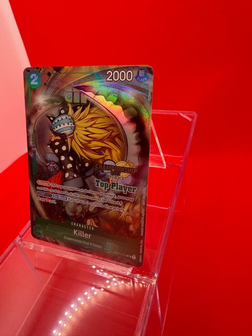 【英語版】キラー　チャンピオンシップ2023Top player