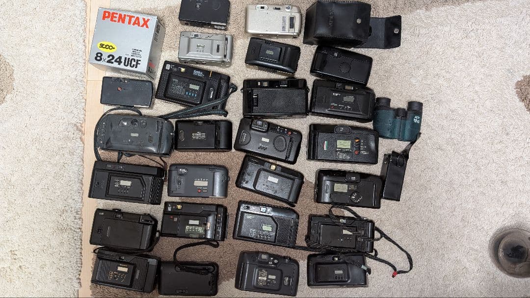 ジャンク　フイルムコンパクトカメラ　まとめ売り