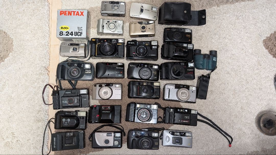 ジャンク　フイルムコンパクトカメラ　まとめ売り