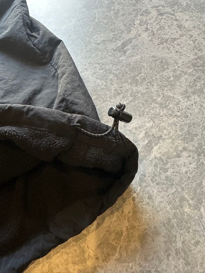 seesee ナイロンフリースベスト