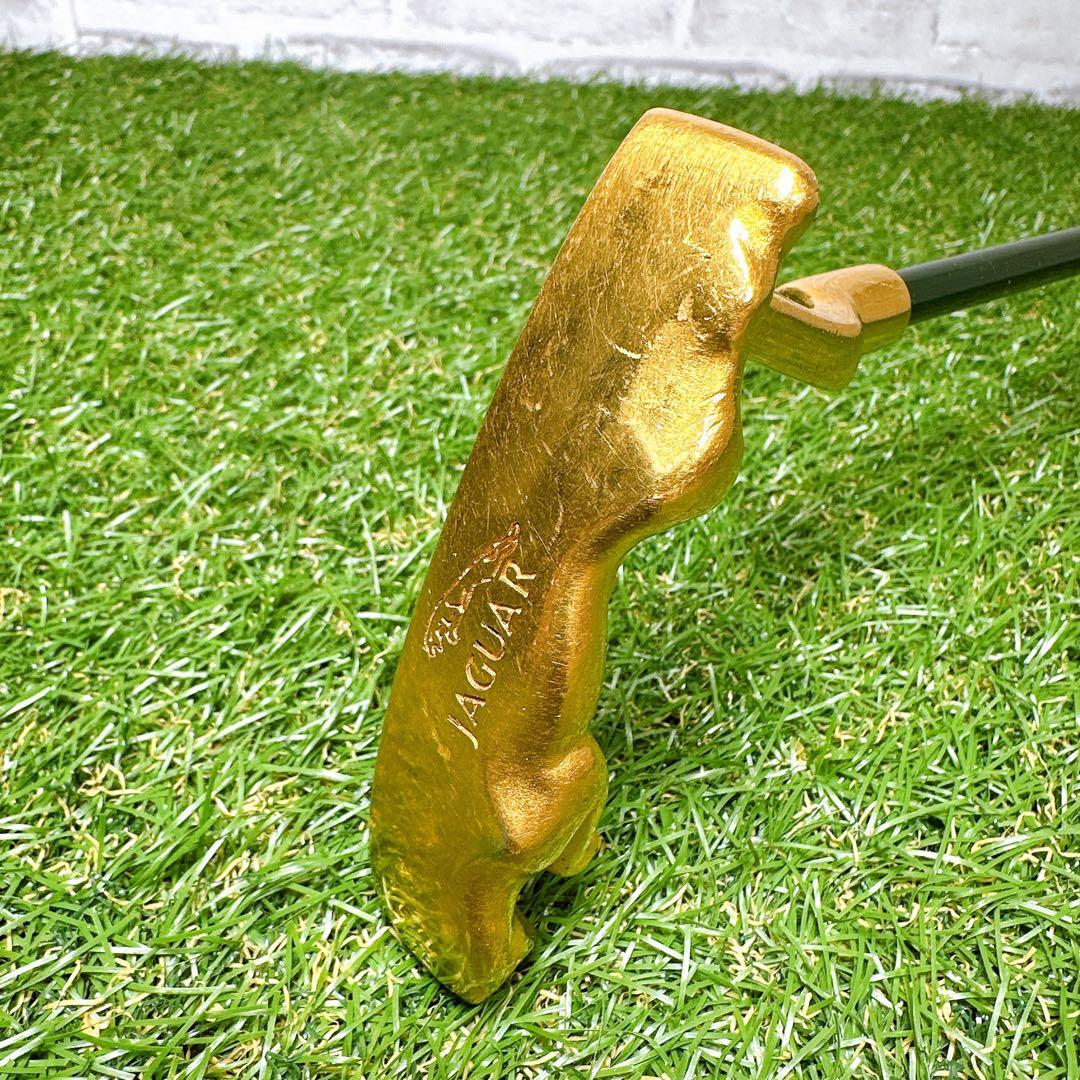 【レア】JAGUAR ジャガー パター ゴールド リーパー型 カーボンシャフト