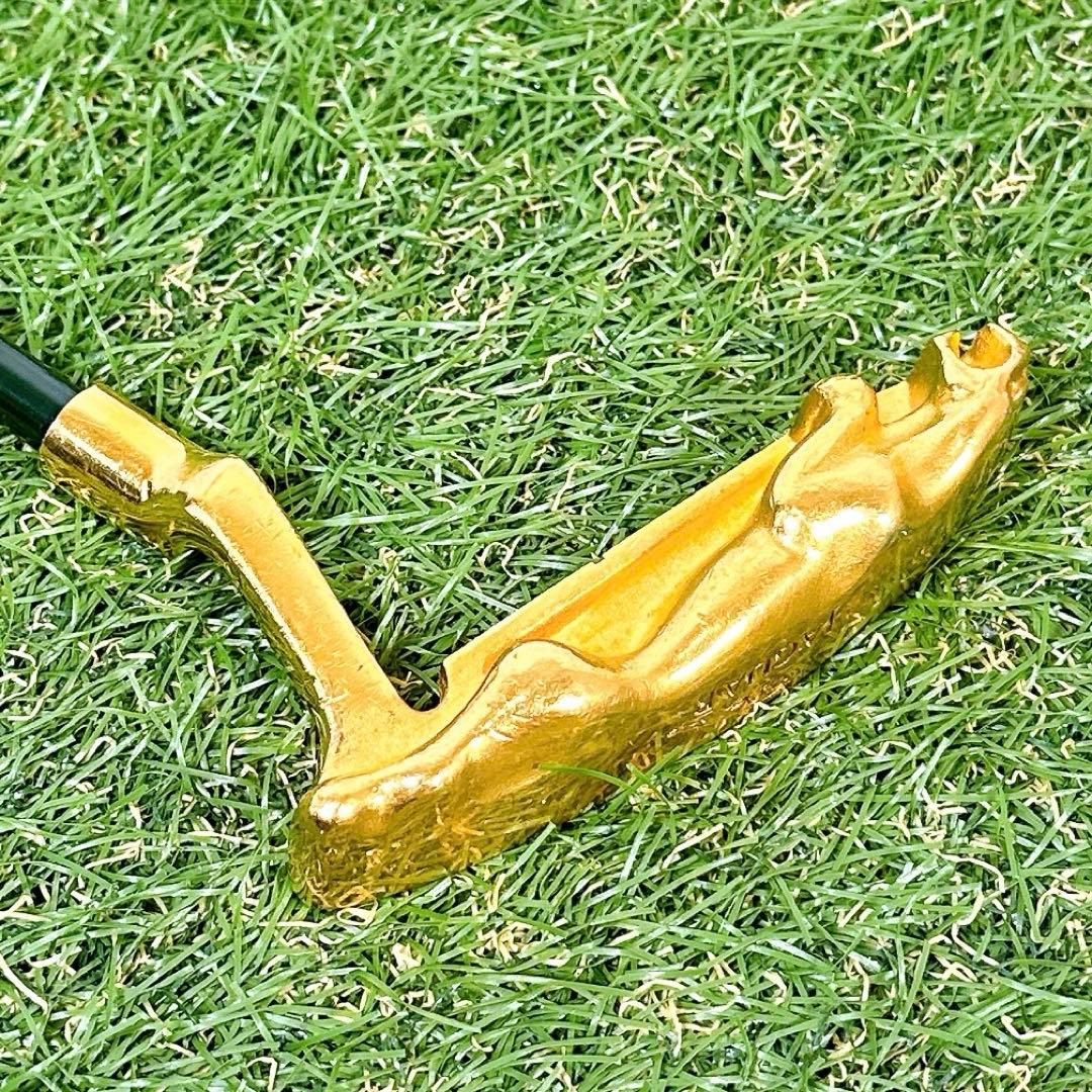 【レア】JAGUAR ジャガー パター ゴールド リーパー型 カーボンシャフト