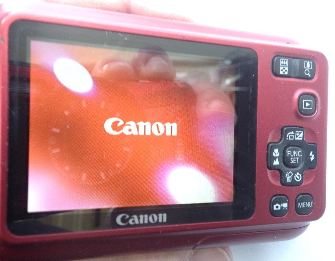 Canon PowerShot A495 レッド
