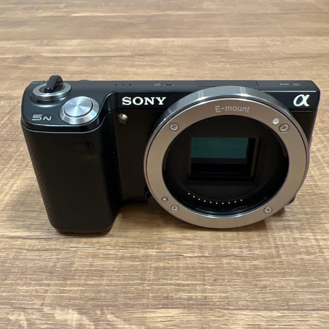 美品 動作確認済 Sony α NEX-5N 18-55mm 純正ケース付