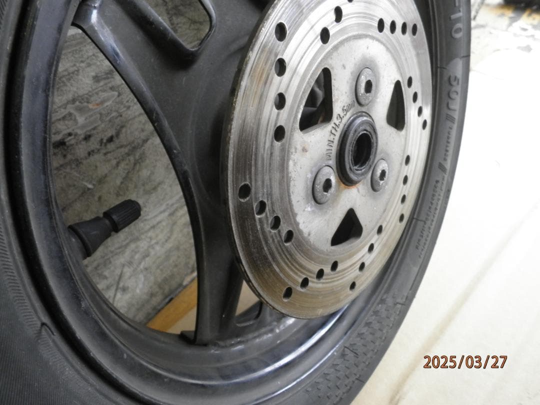 スズキ　アドレスV125G　CF46A　前後ホーイルセット　タイヤ付き