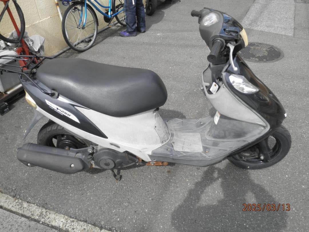 スズキ　アドレスV125G　CF46A　前後ホーイルセット　タイヤ付き