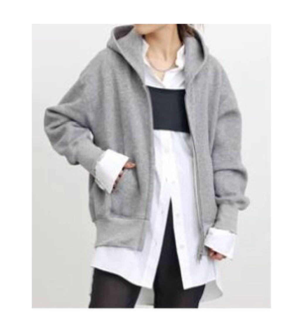 アパルトモンAMERICANA WIDE FULLZIP HOODIE