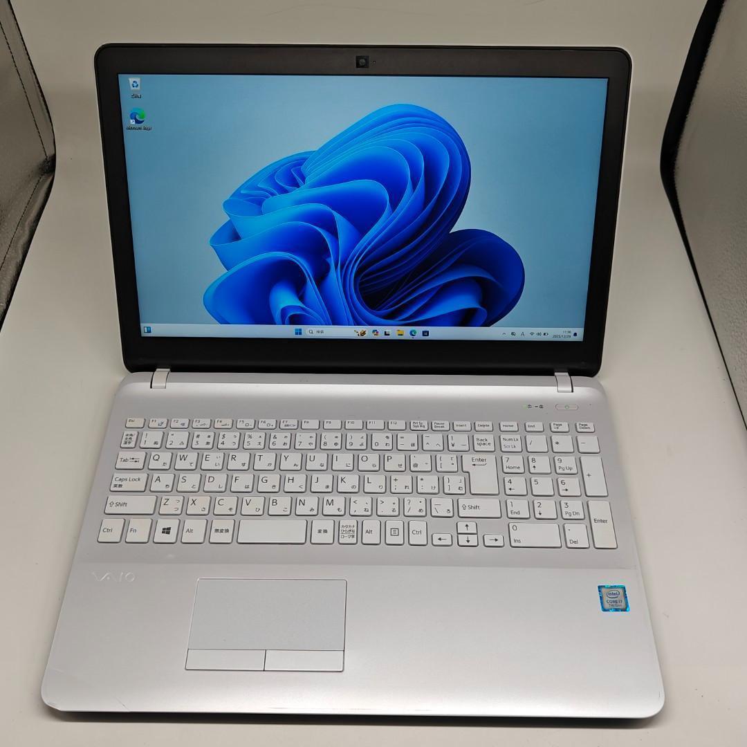 【VAIO】VJS 爆速i7 SSD256GB+HDD1TB 白 ノートPC