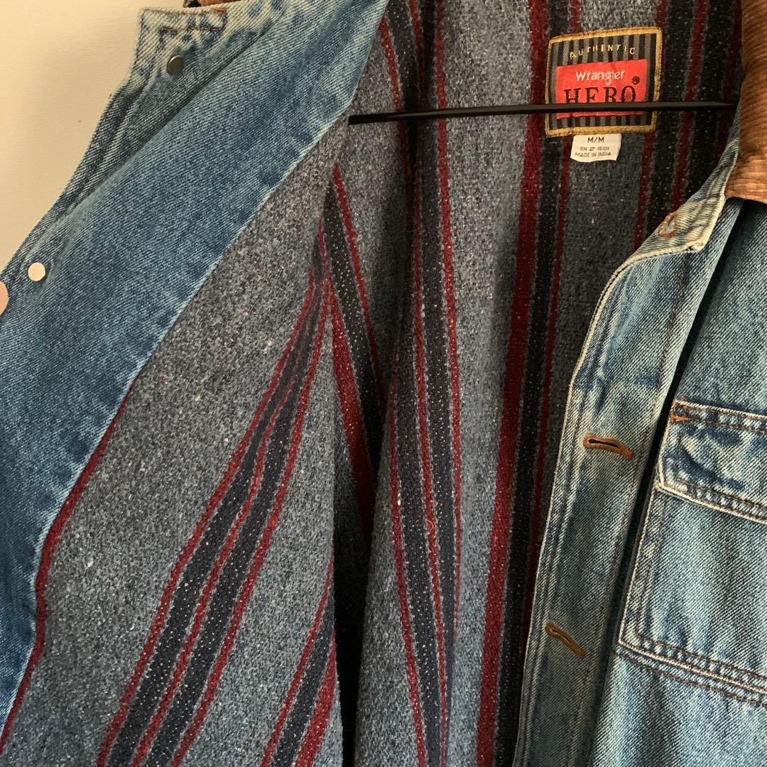 Wrangler HERO カバーオール M デニムブルー